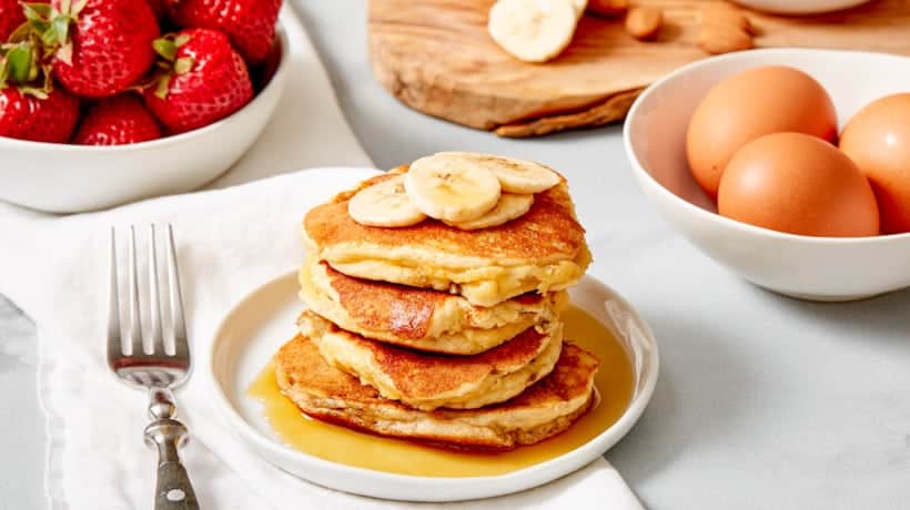 almond flour banana pancakes