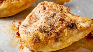 Perfectly Baked Bone-In Chicken Breast