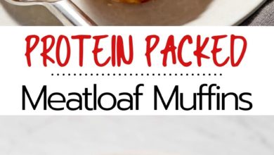 protein packed turkey meatloaf muffins